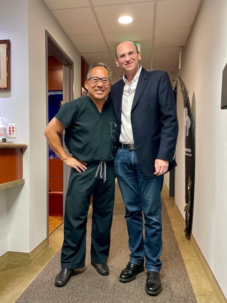 With Dr. Red Alinsod at Alinsod Institute of Aesthetic Vulvovaginal Surgery